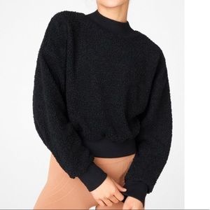 Fabletics malia polar fleece crew neck